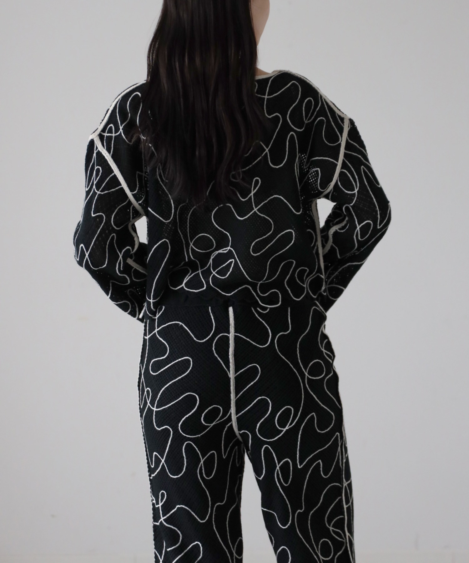 model：164cm. 着用サイズ：FREE