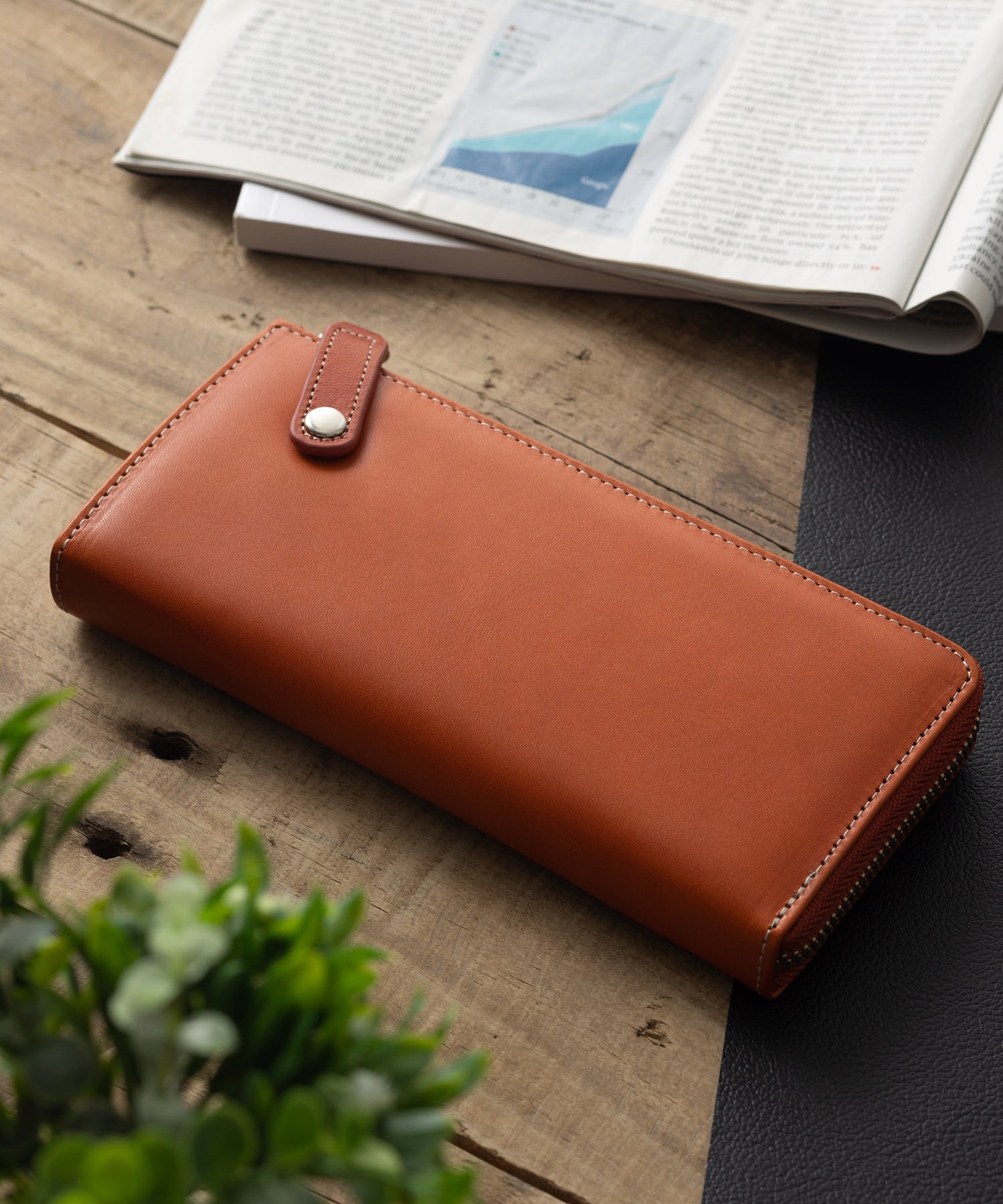 栃木レザー 長財布 本革