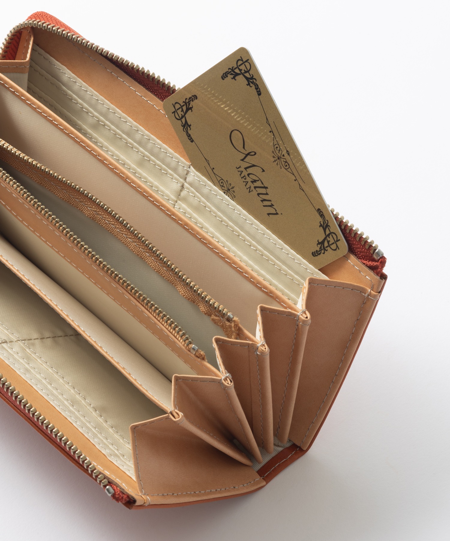 栃木レザー 長財布 本革