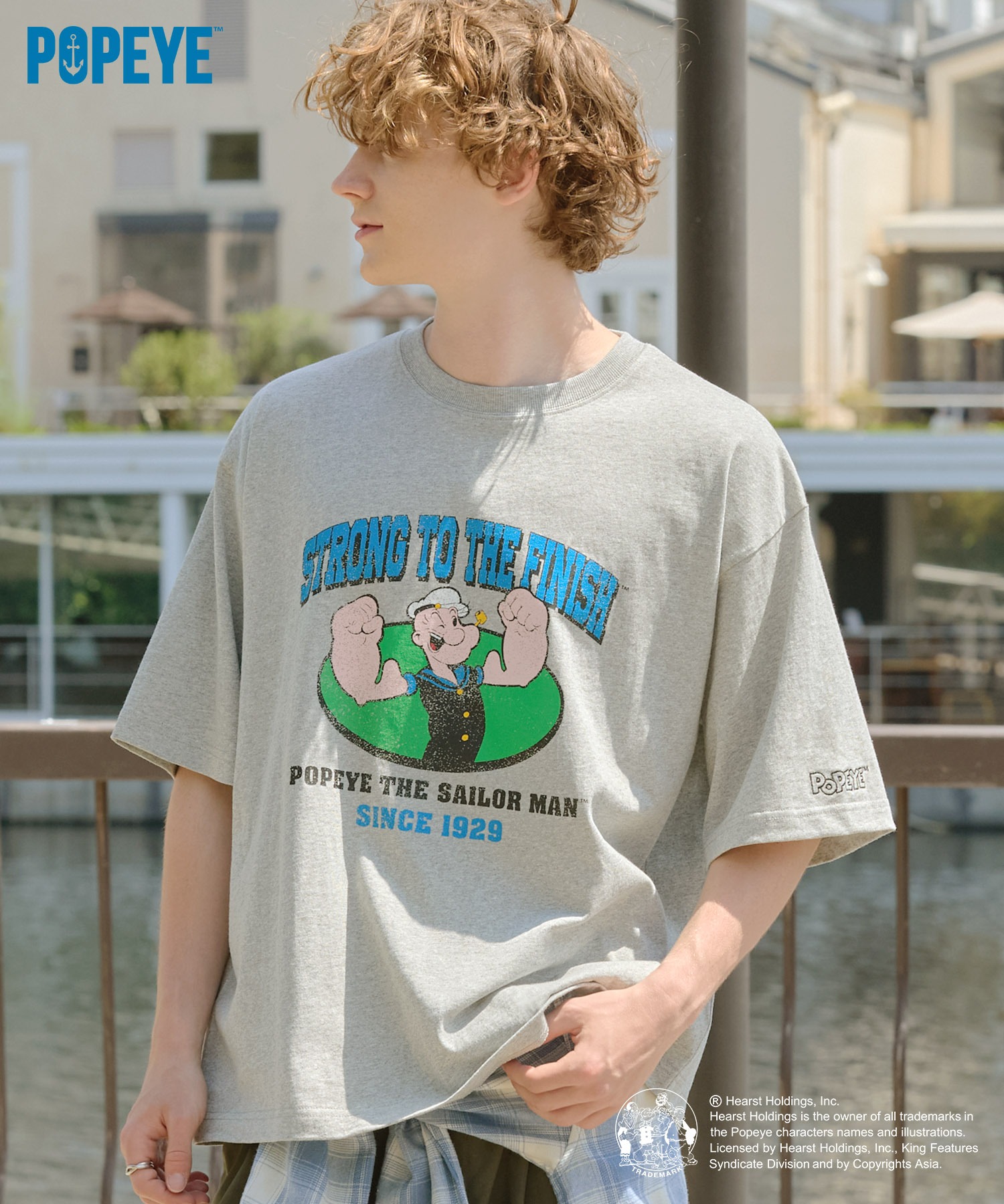 HECT】POPEYE College Logo S/S Tee / POPEYE別注 アソート カレッジ