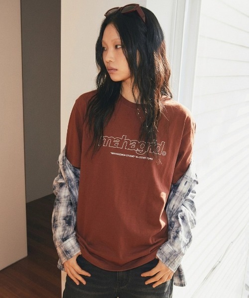 mahagrid/マハグリッド』THIRD LOGO TEE/サードロゴ 半袖Tシャツ