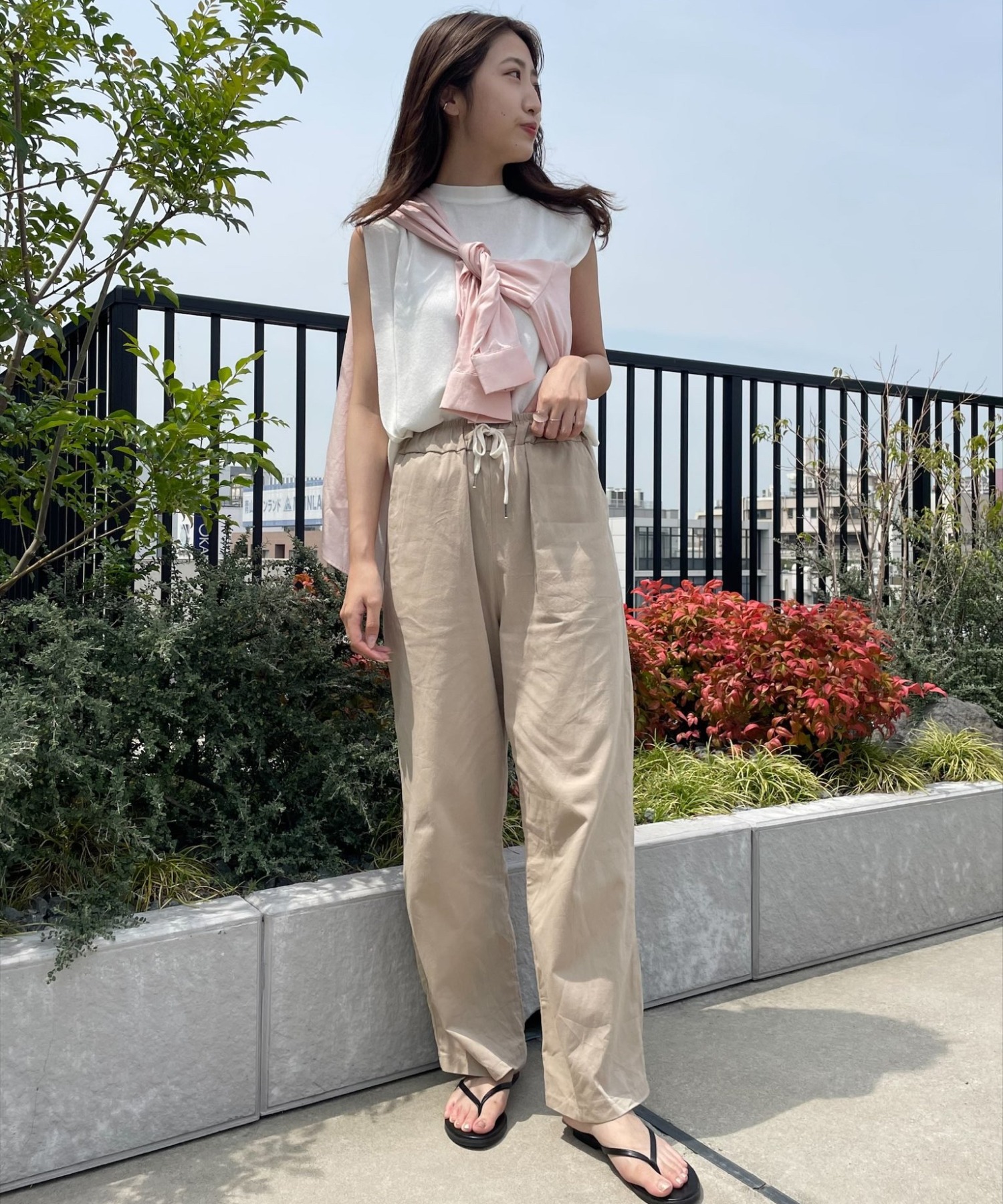model：H168 着用サイズ：FREE