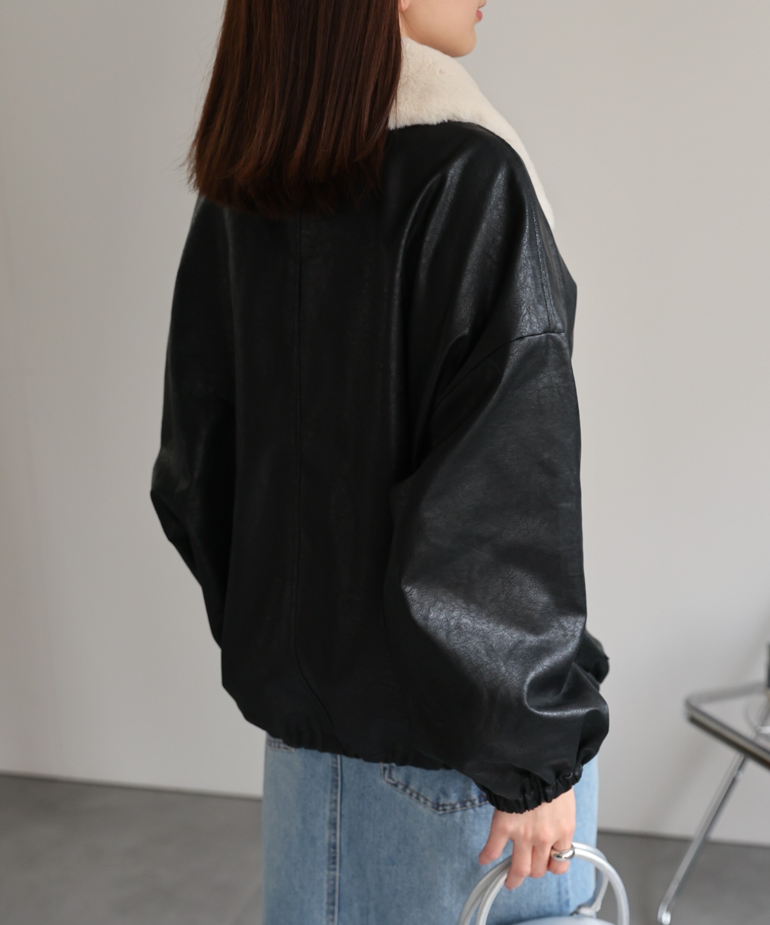 model：162cm 着用サイズ：F