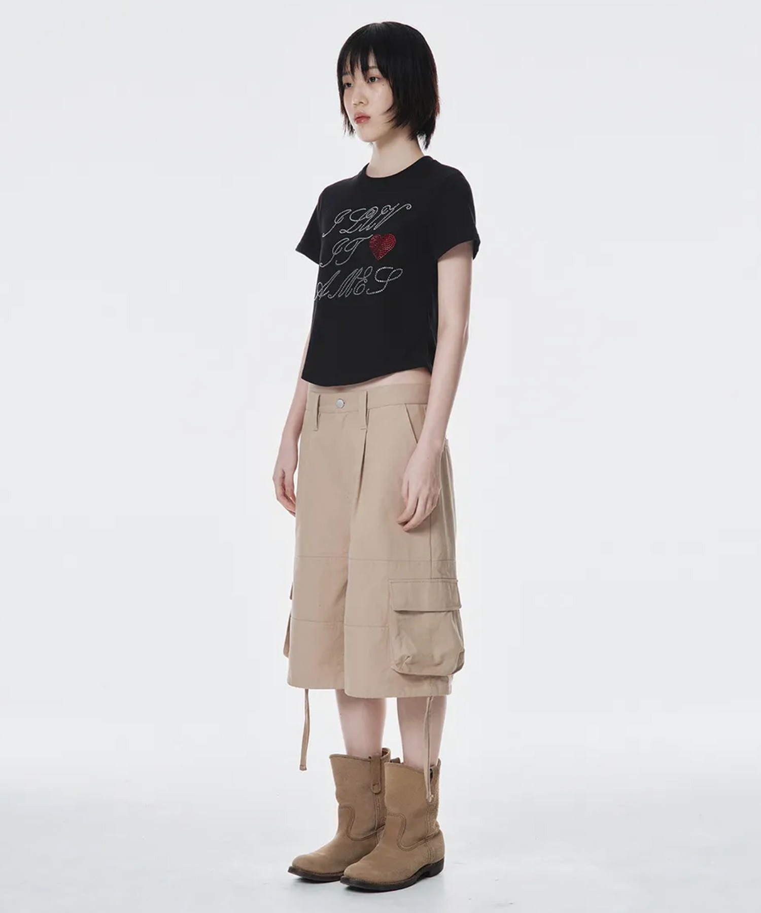 AVANDRESS★韓国★人気★hole-cut crop tee 5色/追跡あり AVANDRESS☆韓国☆大人気☆Noga Shoulder Cut-out Knit 5色