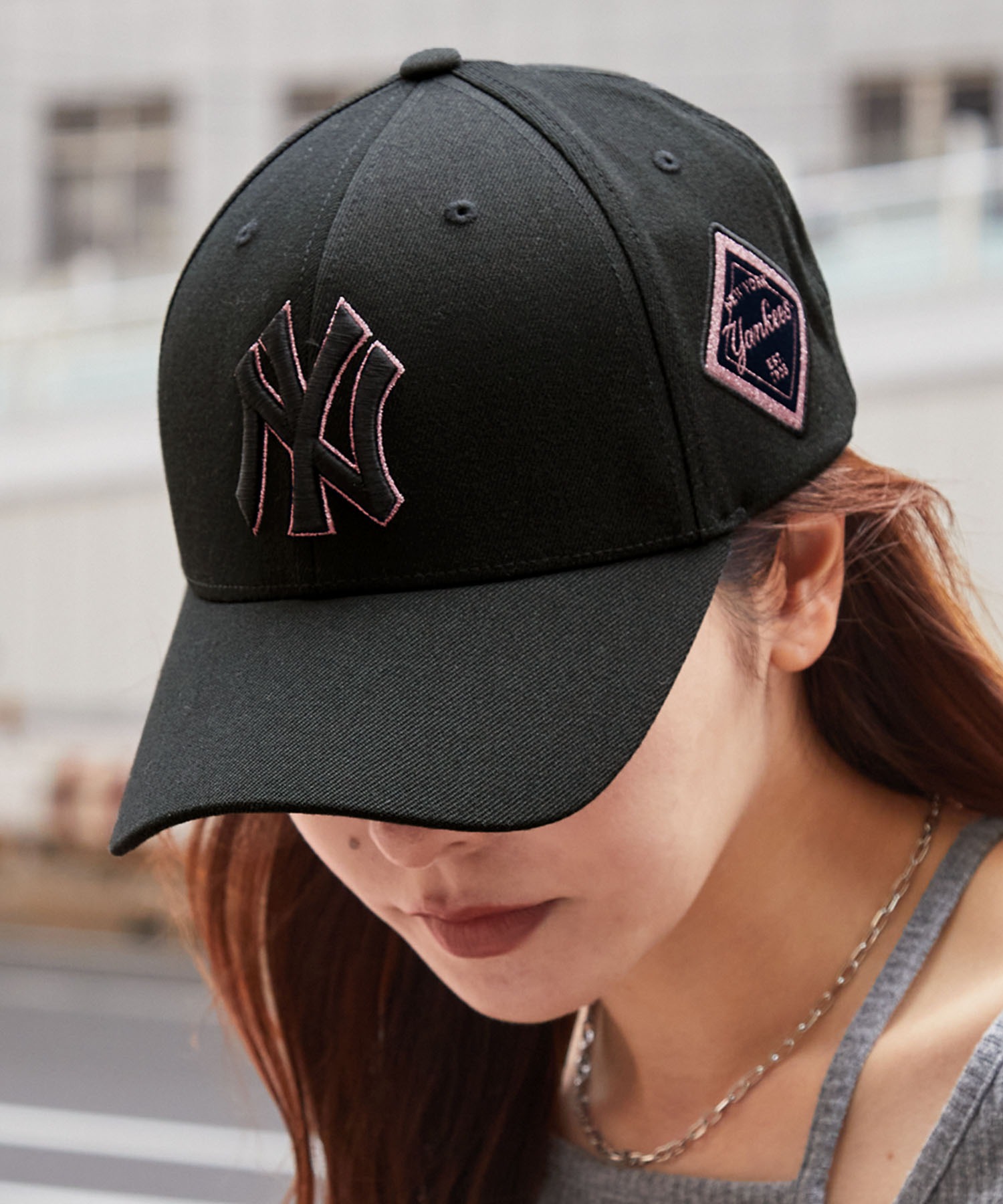 ER emma new era logo cap brown M/L サイズ希少