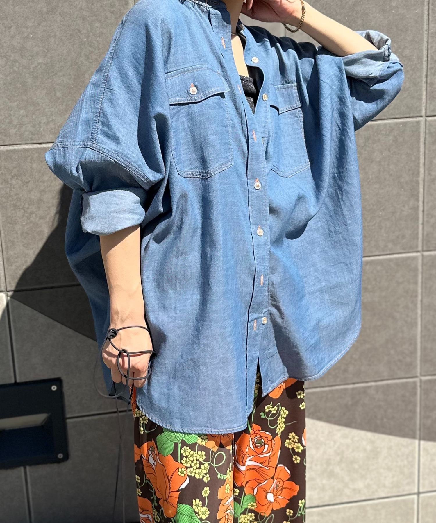 model:154cm 着用サイズ:FREE