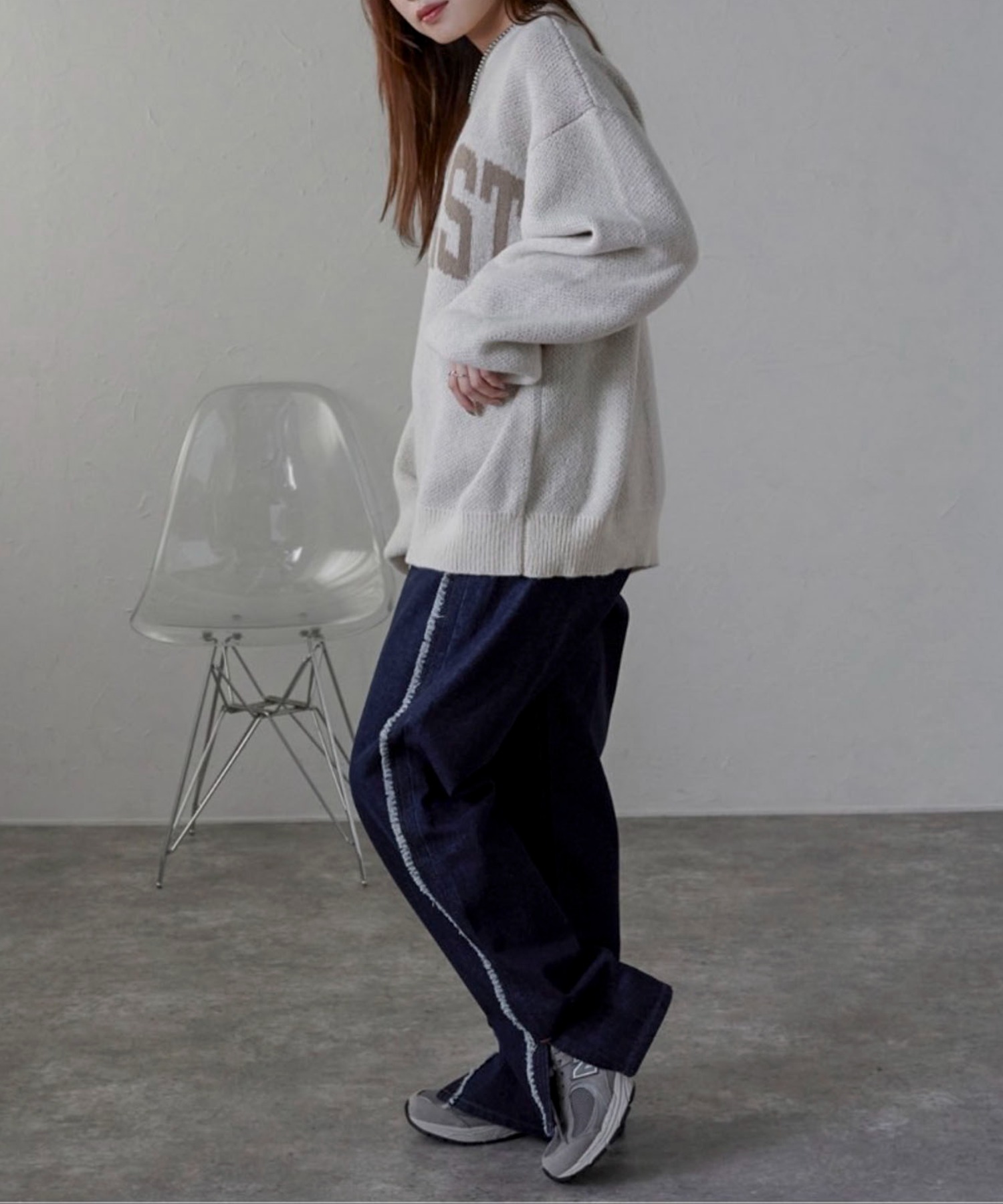 model：158cm 着用サイズ：FREE