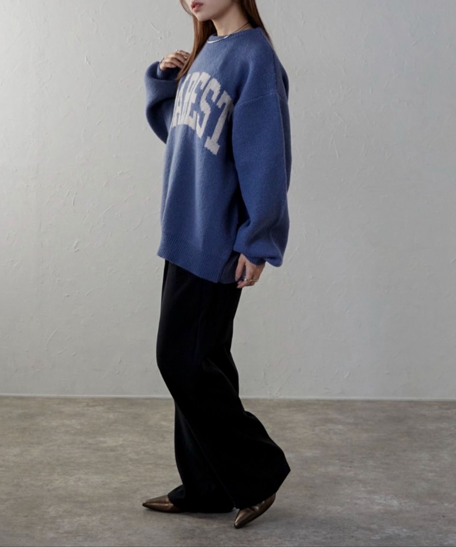 model：158cm 着用サイズ：FREE