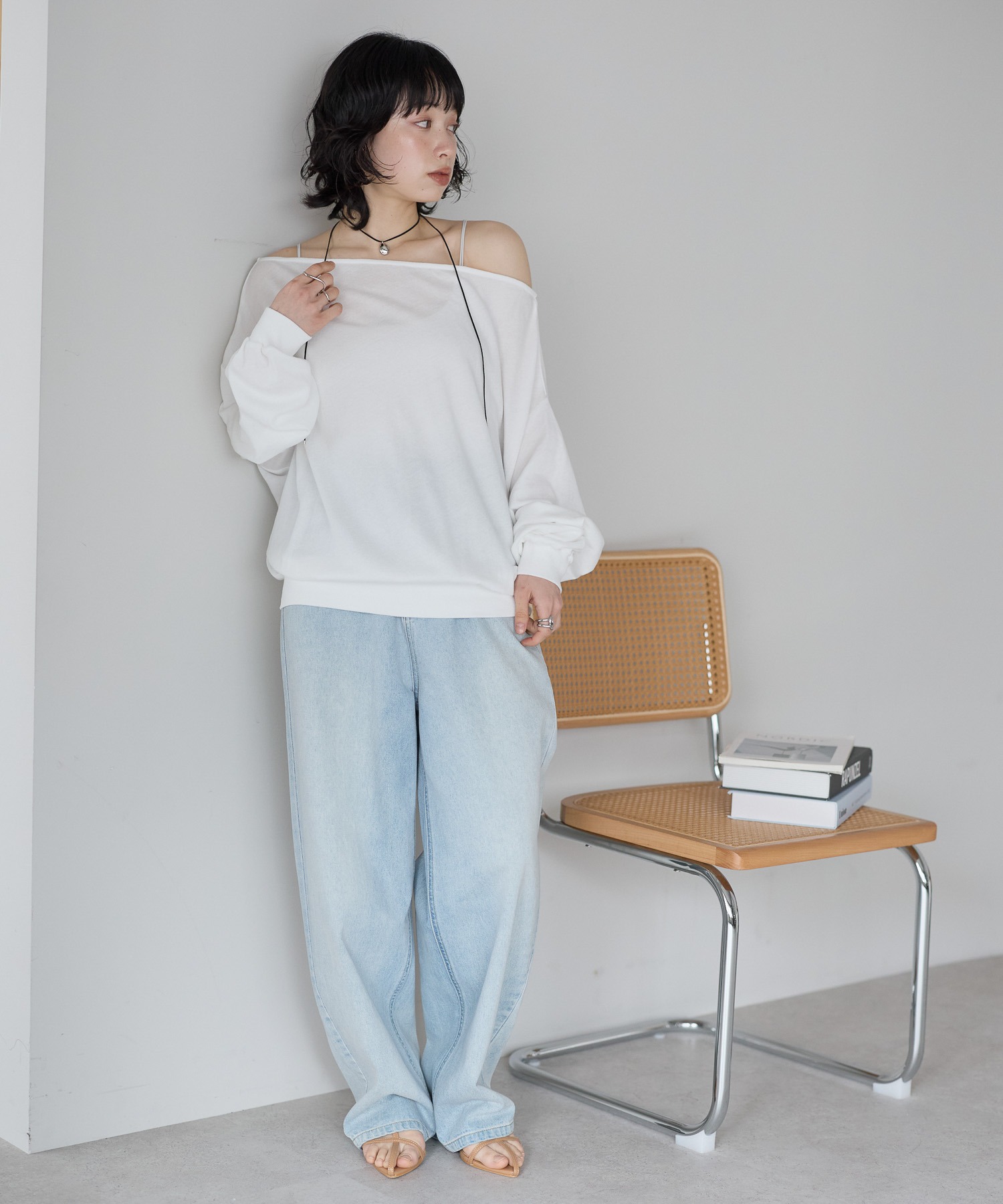 モデル身長 : 157cm