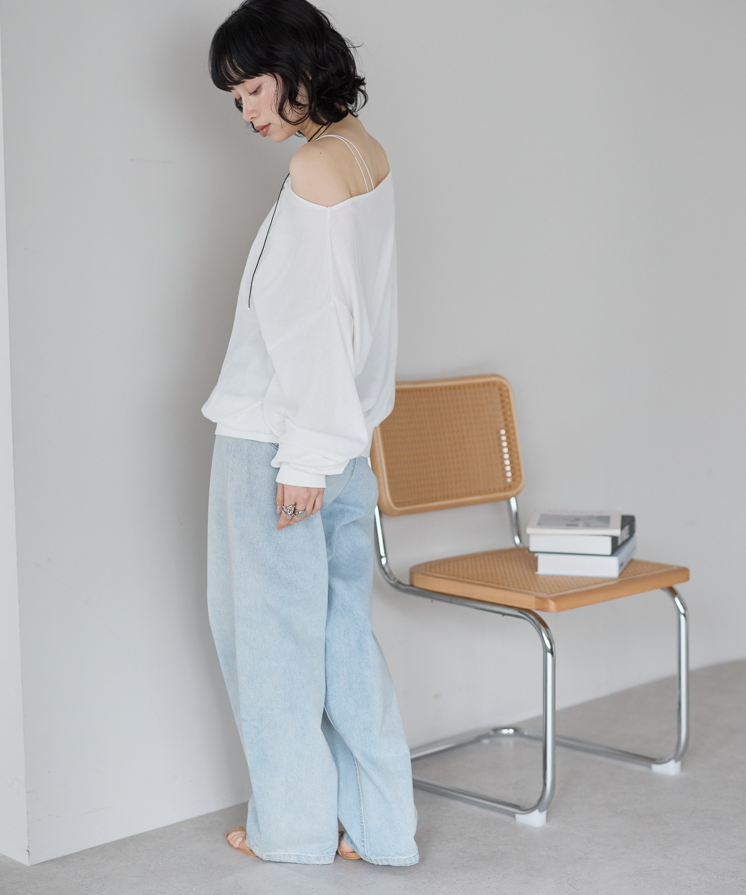モデル身長 : 157cm