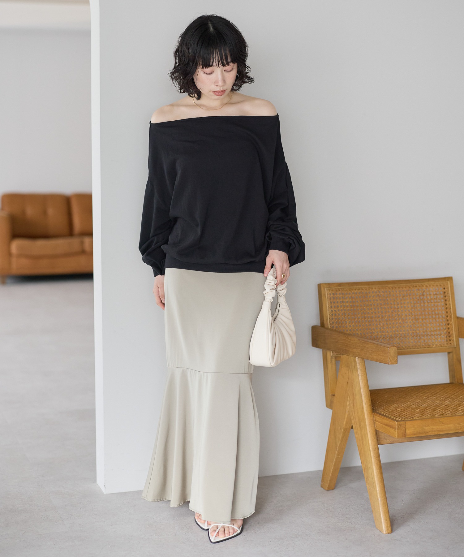 モデル身長 : 157cm