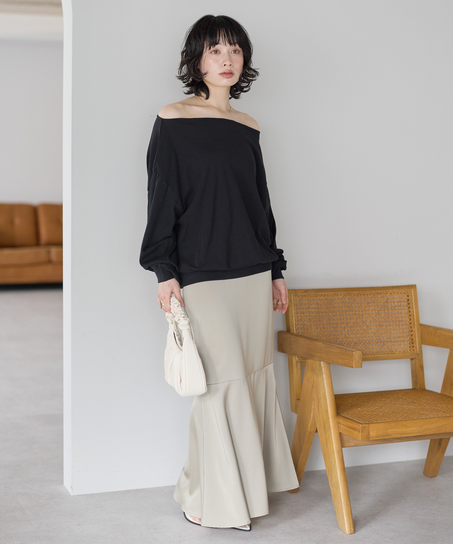 モデル身長 : 157cm