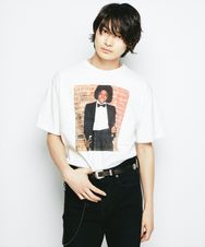 MICHAEL JACKSON/OFF THE WALL 1979 ポケ付Tシャツ