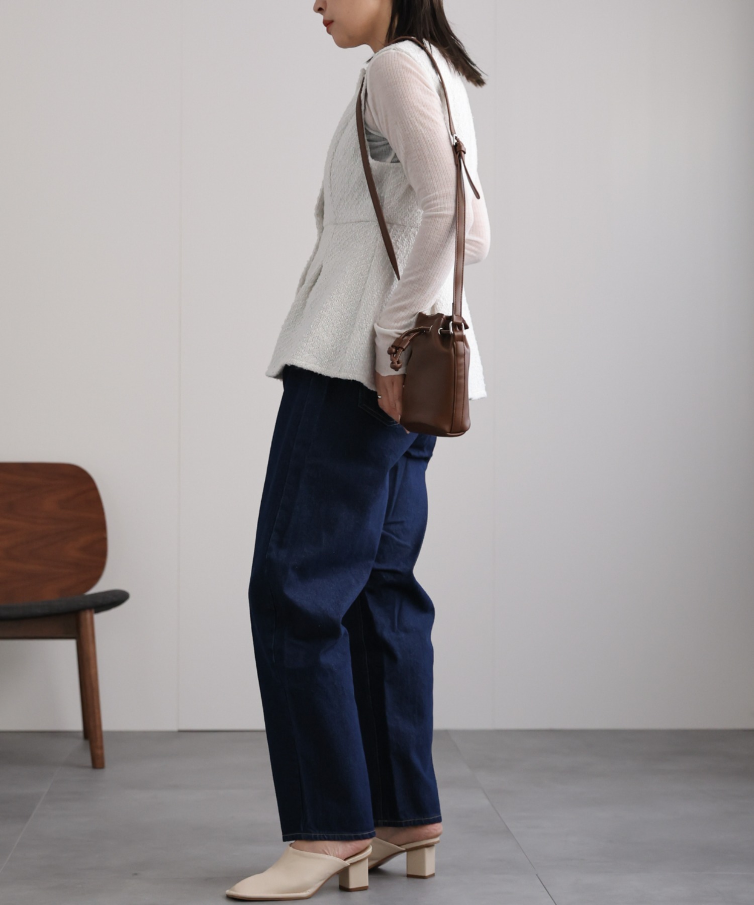 model:162cm  着用サイズ:FREE