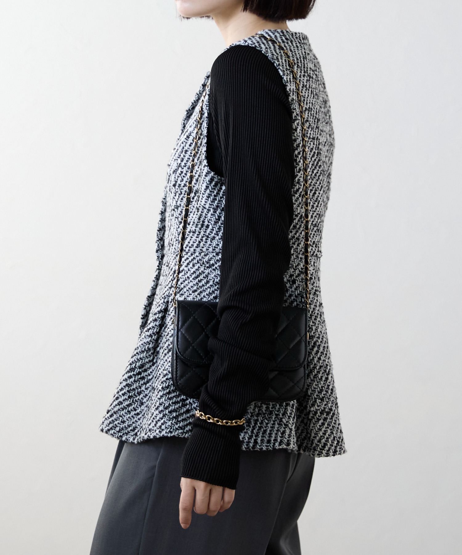 model：158cm 着用サイズ：FREE