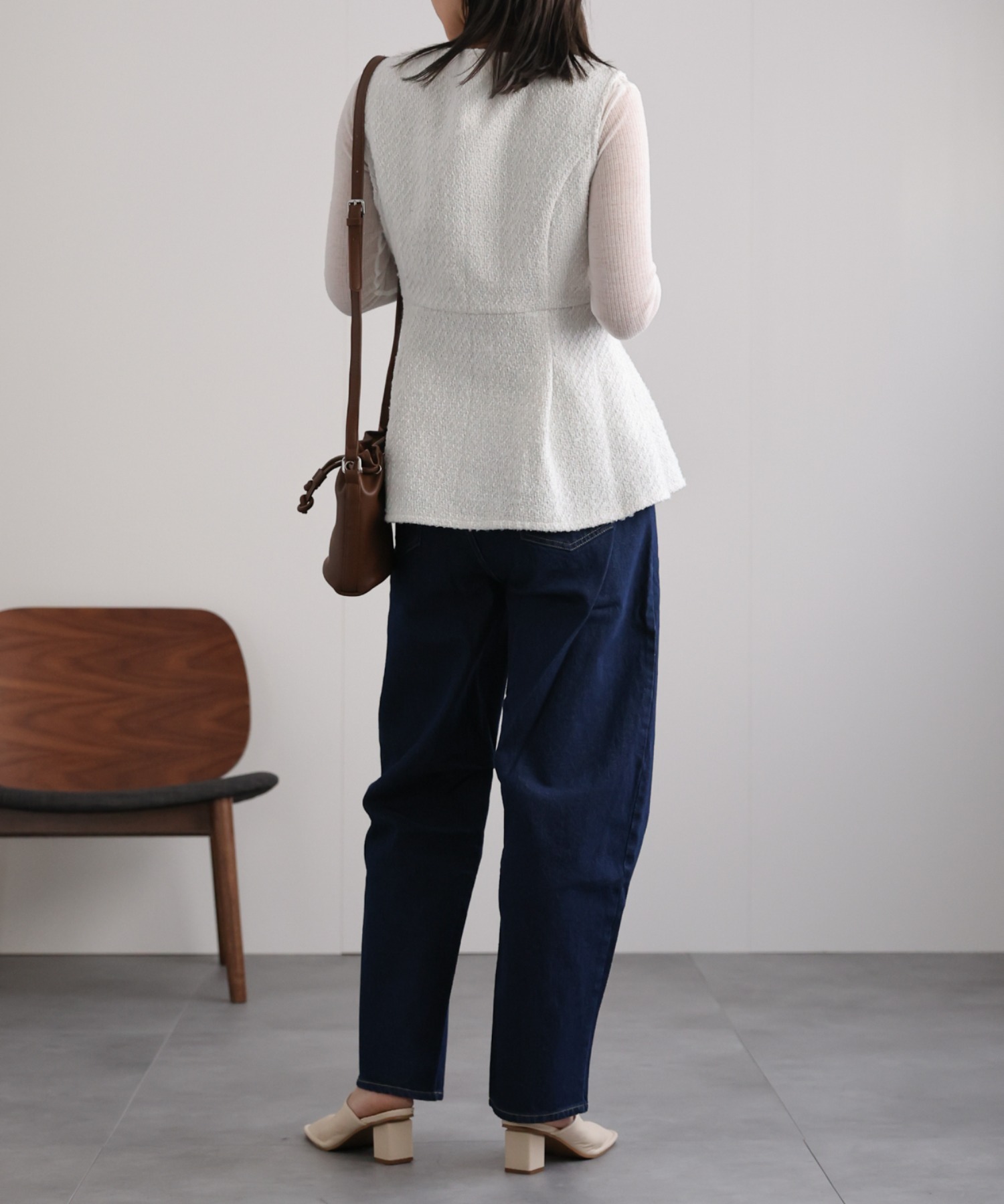 model:162cm  着用サイズ:FREE