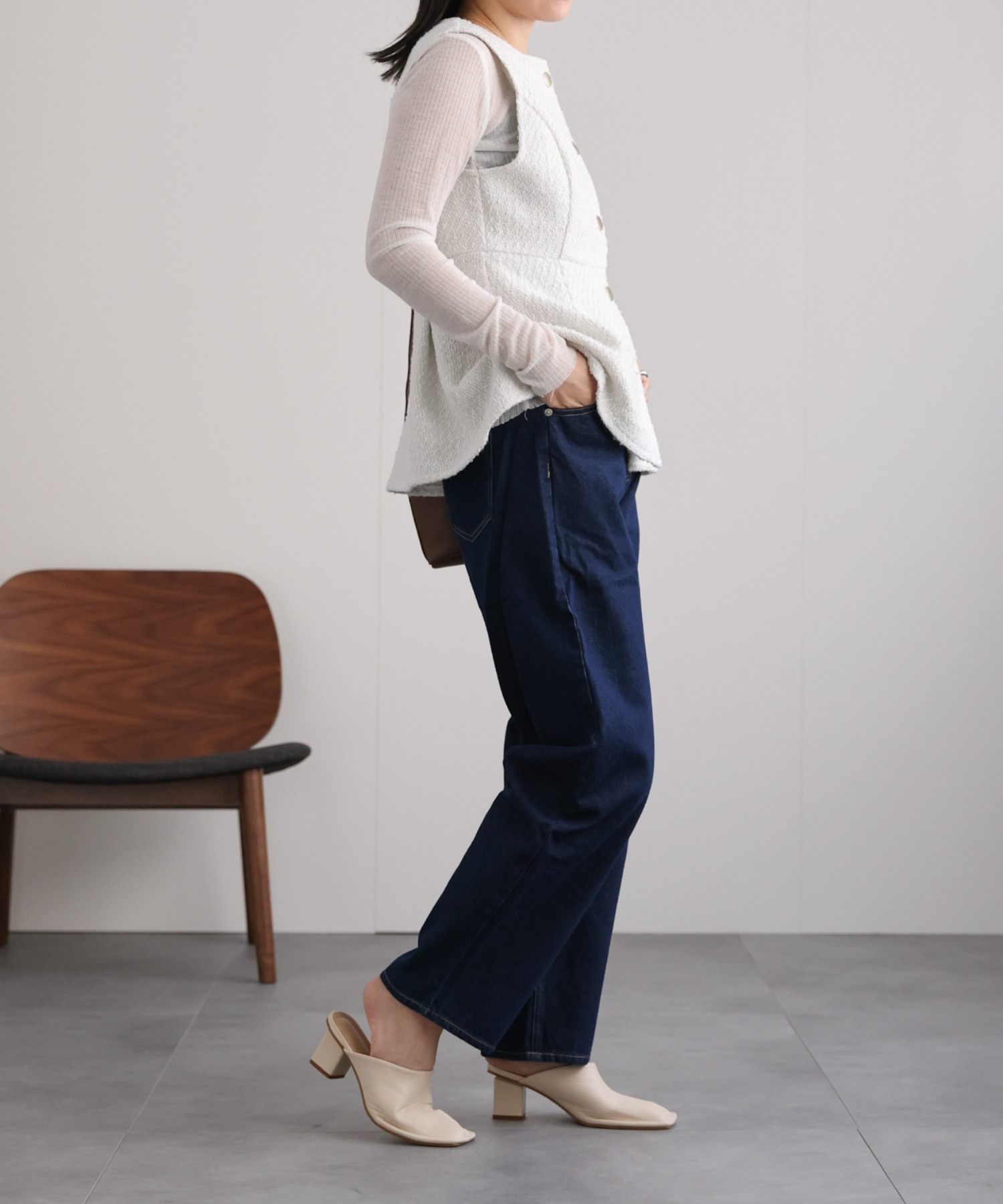 model:162cm  着用サイズ:FREE