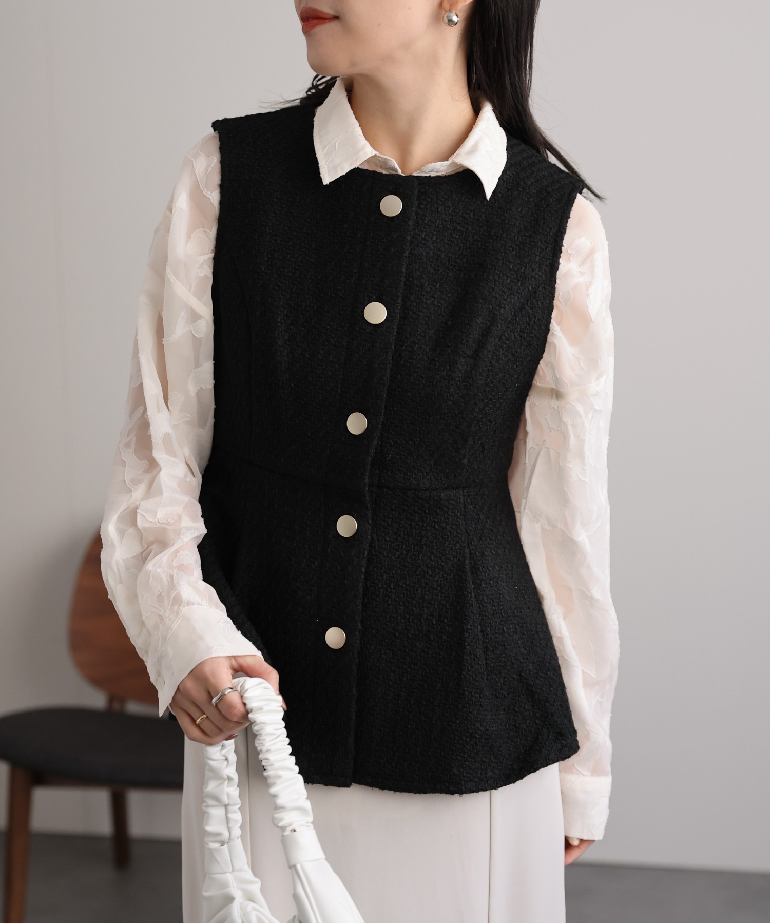 model:162cm  着用サイズ:FREE