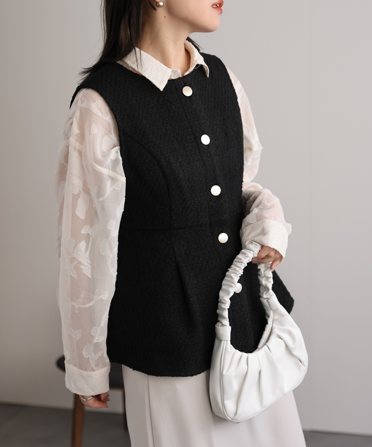 model:162cm  着用サイズ:FREE
