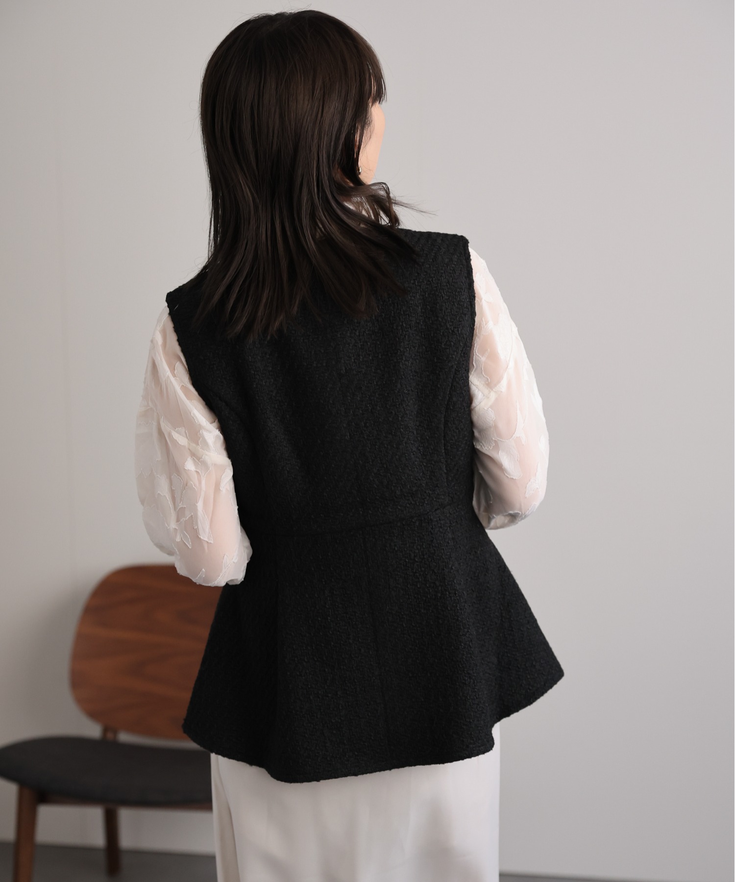 model:162cm  着用サイズ:FREE