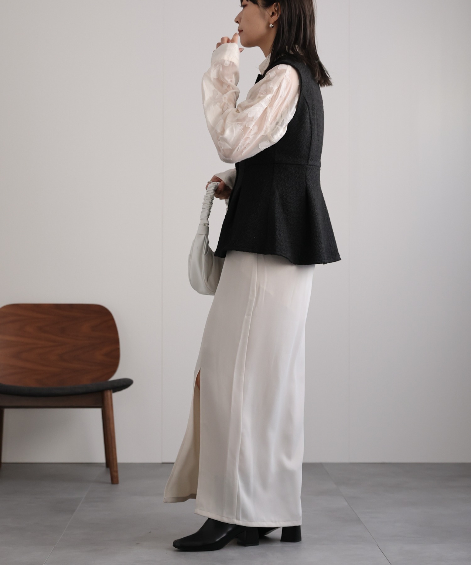 model:162cm  着用サイズ:FREE