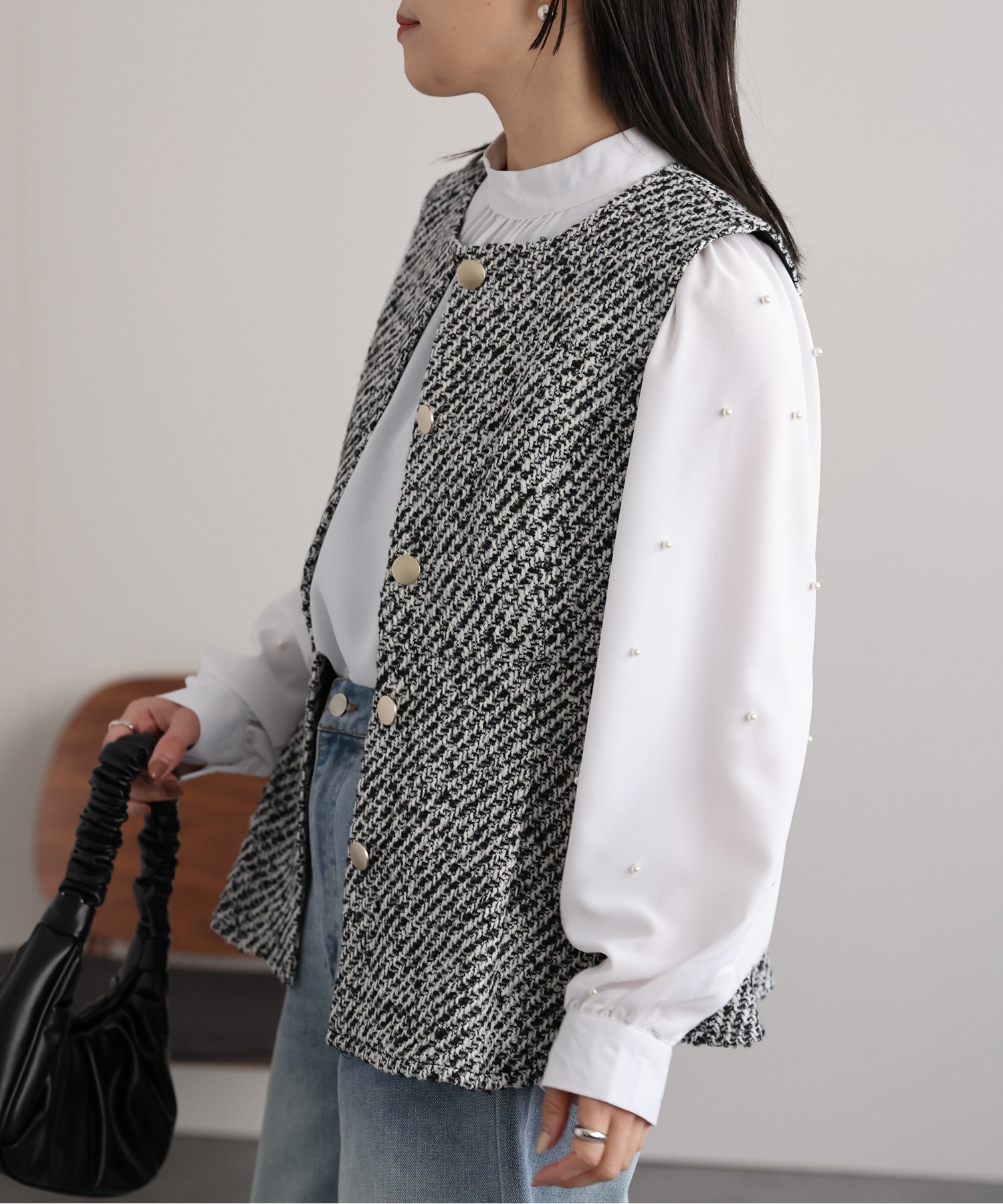 model:162cm  着用サイズ:FREE