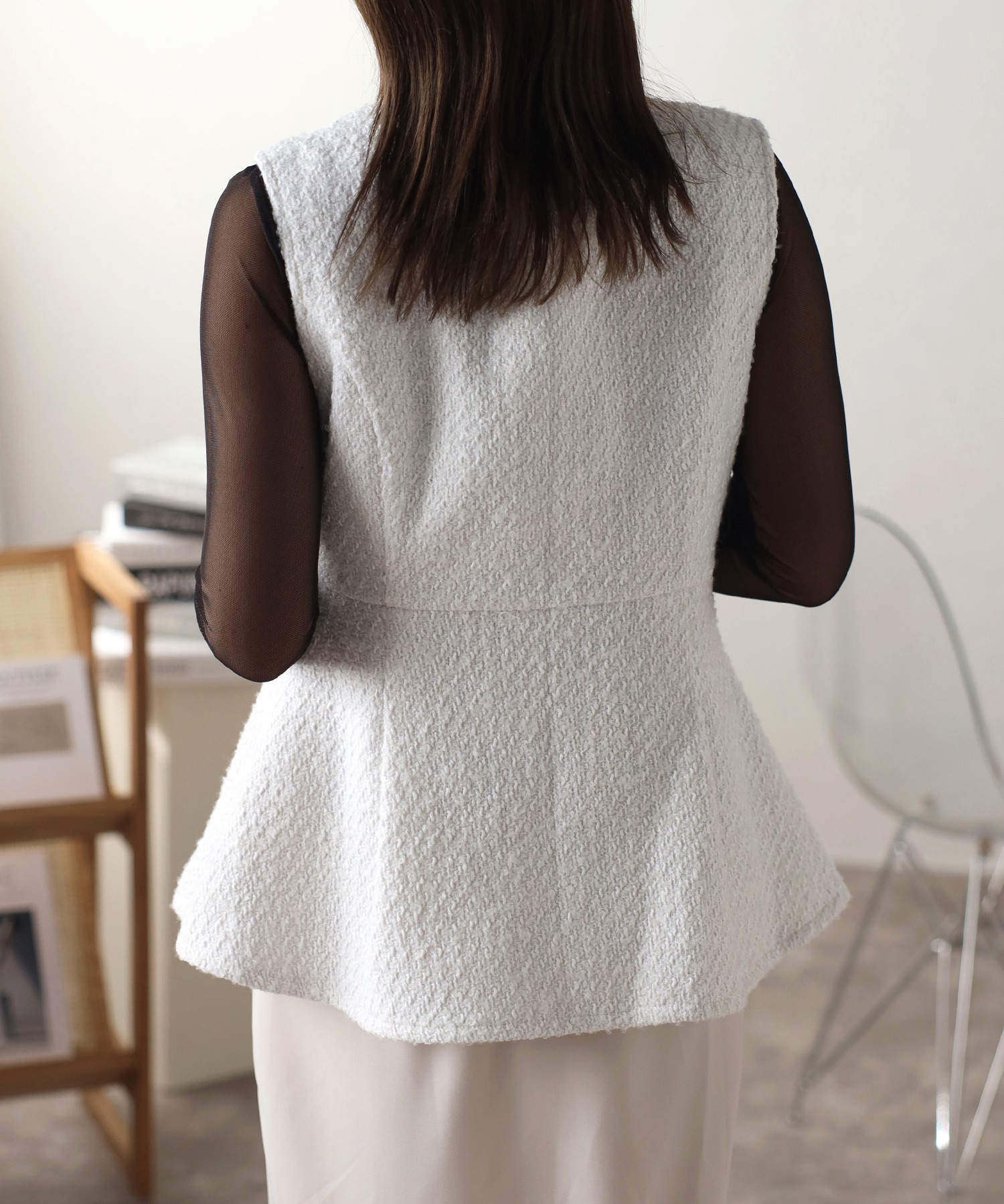 model:162cm  着用サイズ:FREE