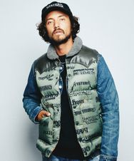 ROCKY MOUNTAIN×HYSTERIC METAL LOGO総柄CHRISTYベスト