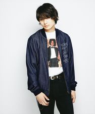MICHAEL JACKSON/OFF THE WALL 1979柄 リブジャケット