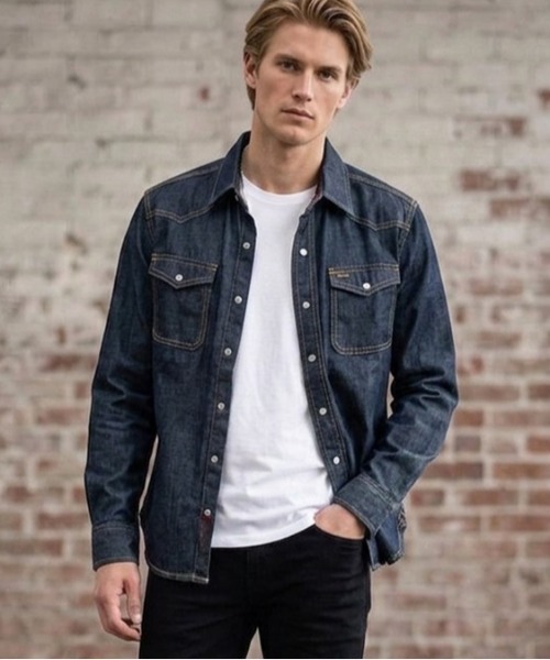 Organic Cotton Western Shirt — рубашка вестерн из органического хлопка