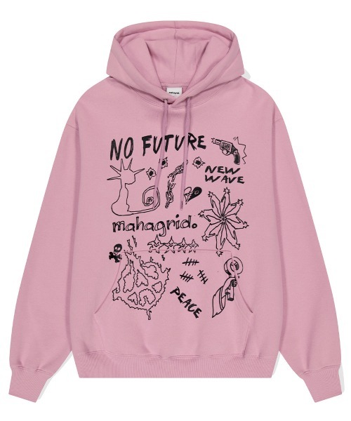 mahagrid/マハグリッド』NO FUTURE HOODIE/ノーフューチャー ...