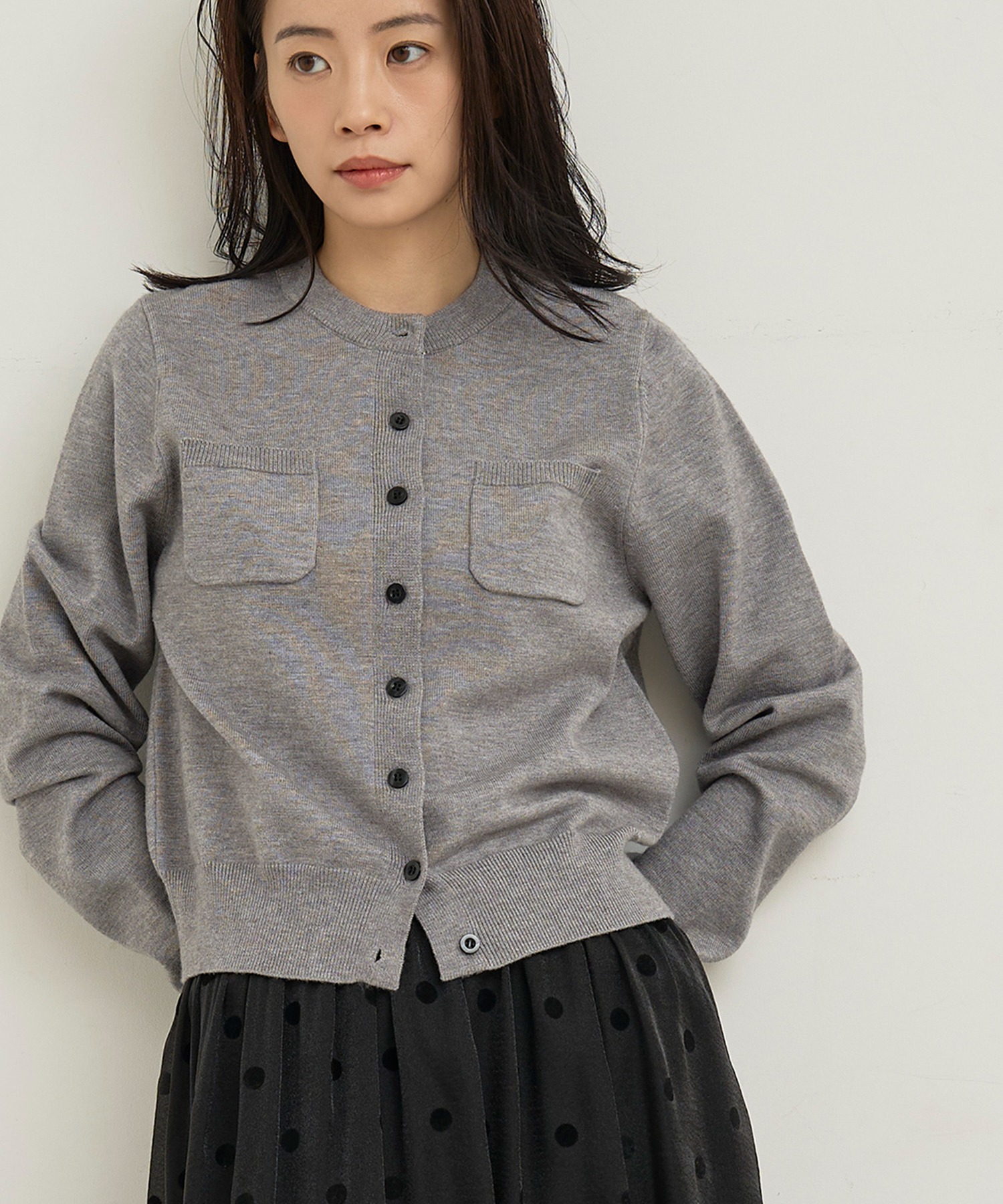 model：H162　着用サイズ：F