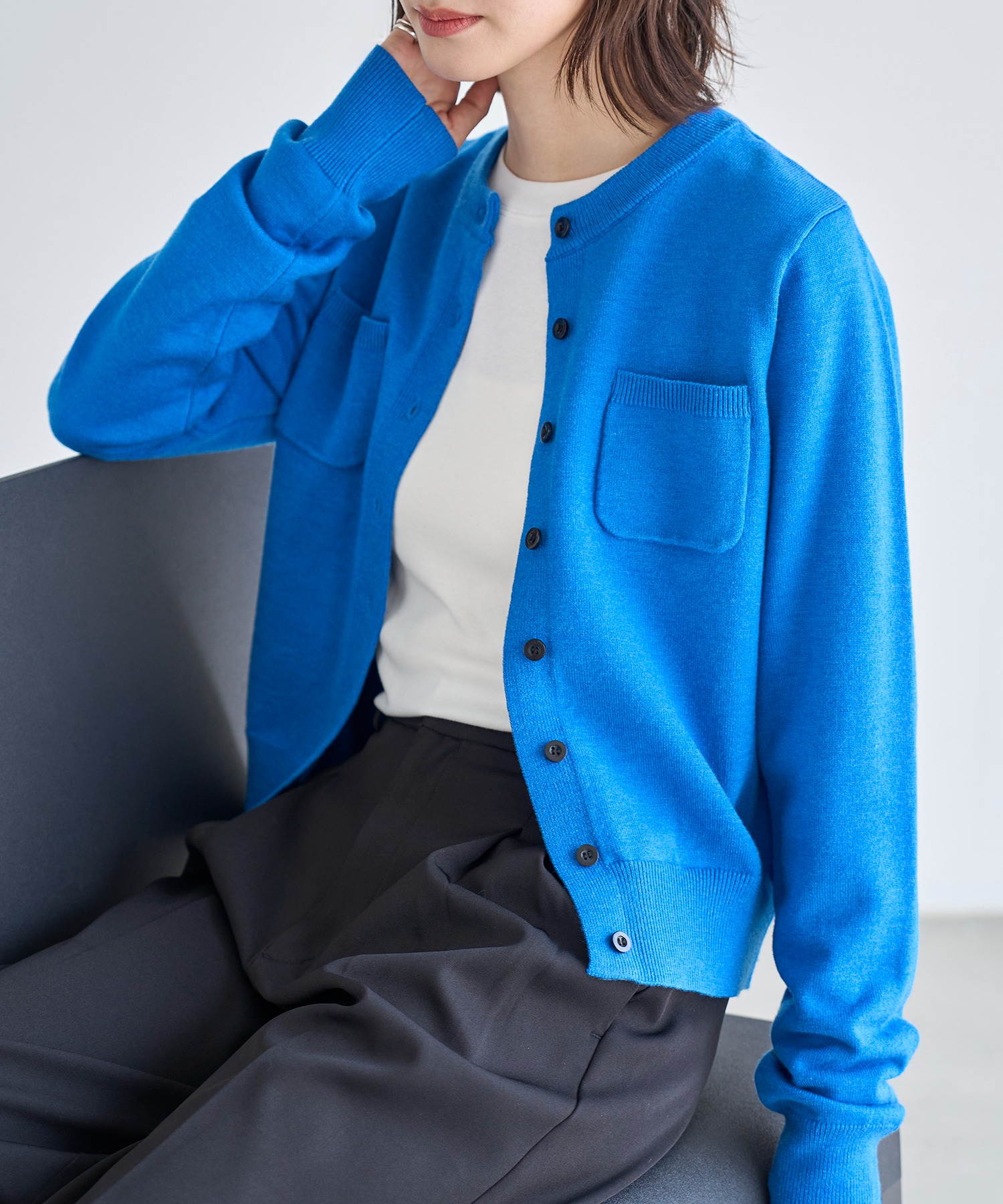 model：H166　着用サイズ：F