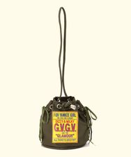 GV1835001 LACE UP BUCKET BAG