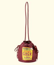 GV1835001 LACE UP BUCKET BAG