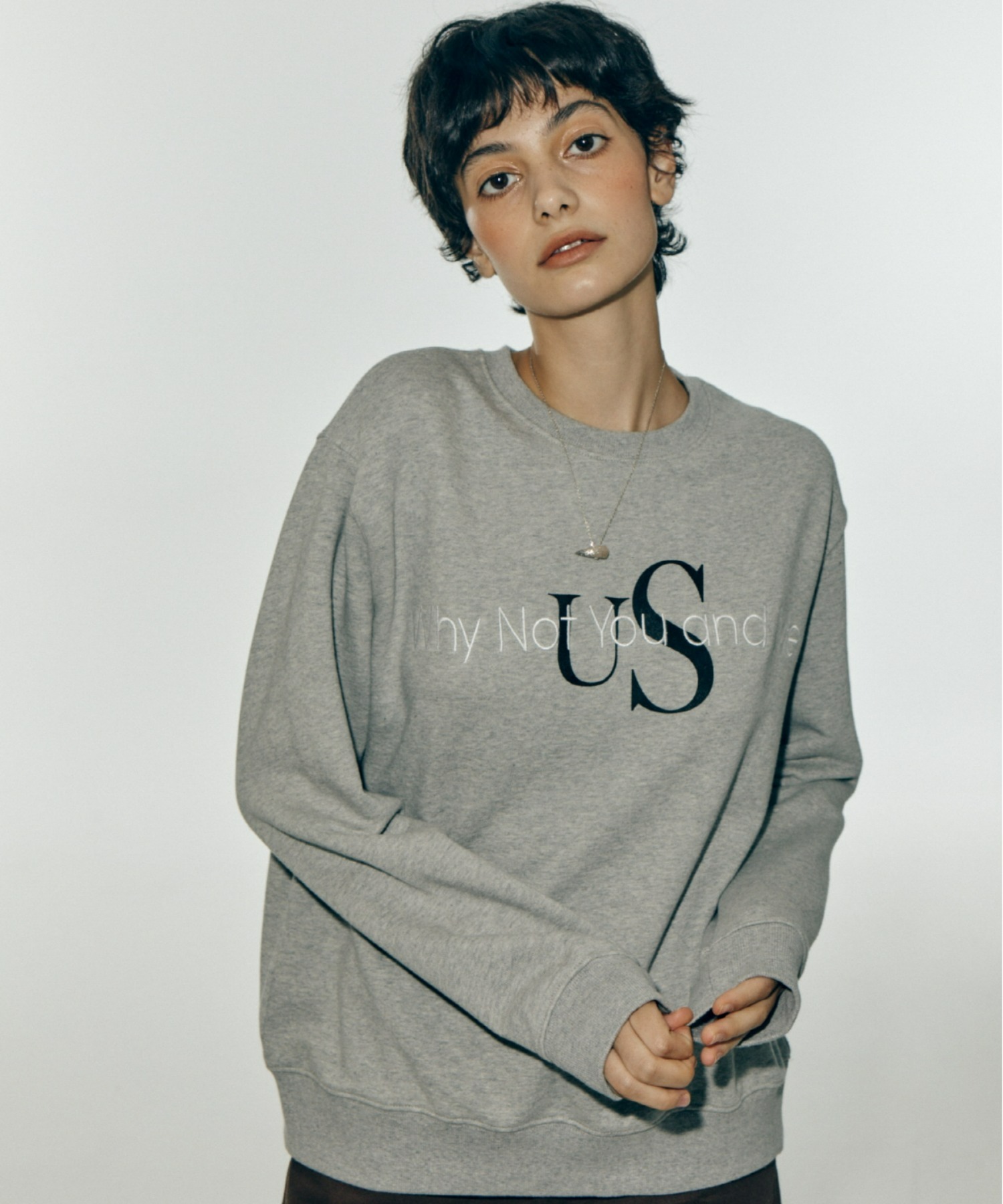 A'GEM/9 × .kom『WHYNOTUS/ワイノットアス』OVERSIZED CLASSIC LOGO