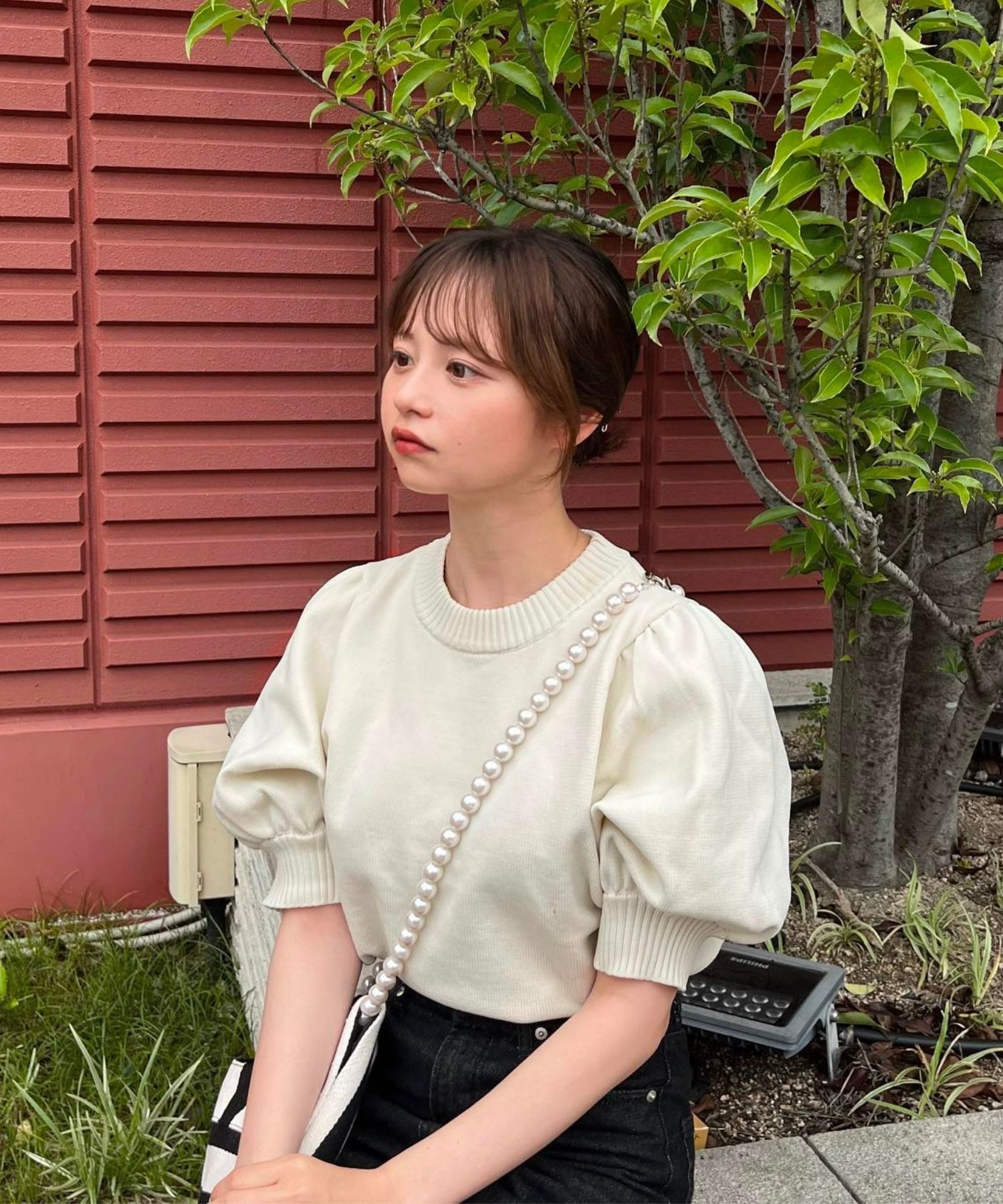 model：H155 着用サイズ：FREE