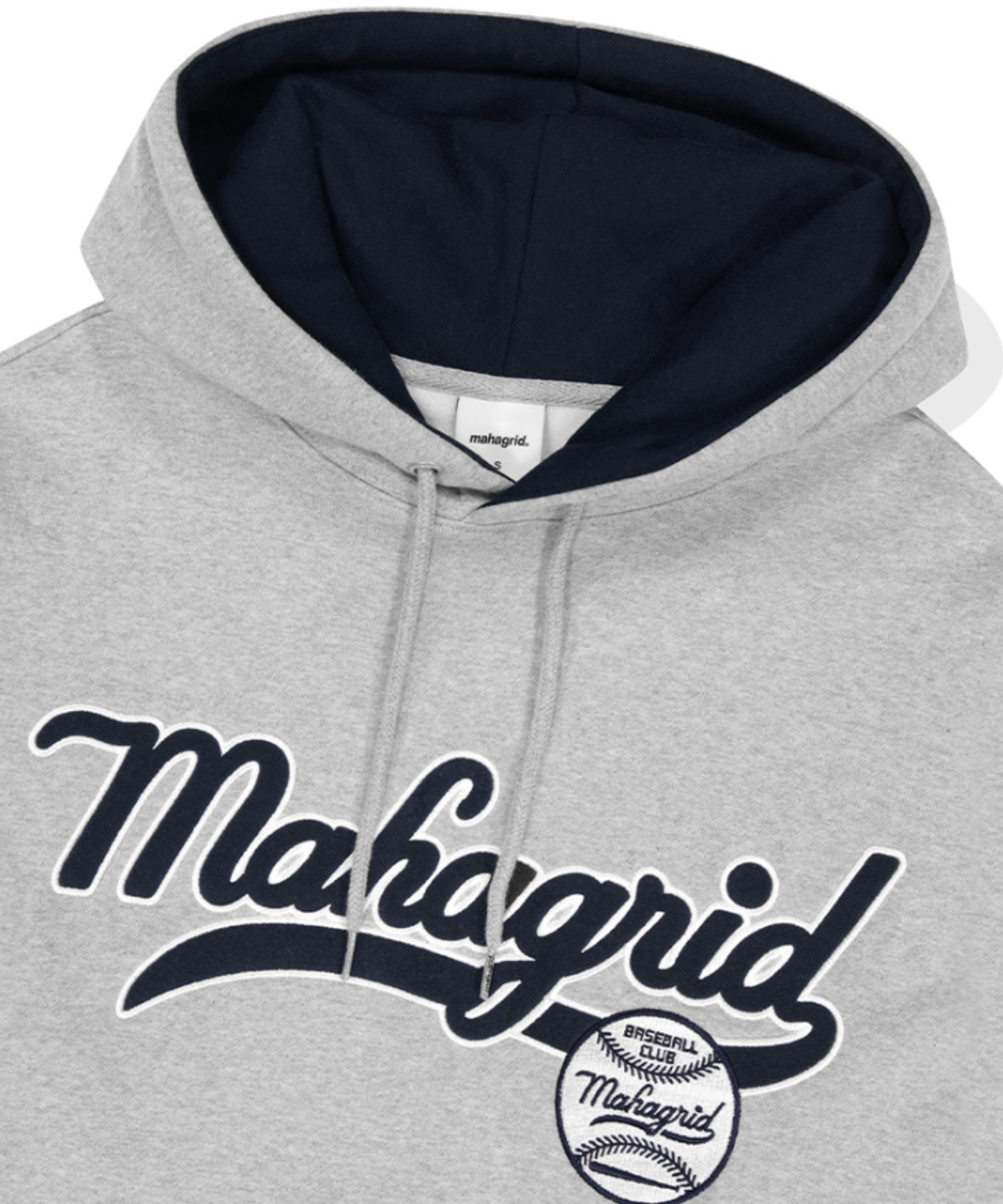 mahagrid/マハグリッド』BASEBALL SIGN HOODIE/ベースボール プル