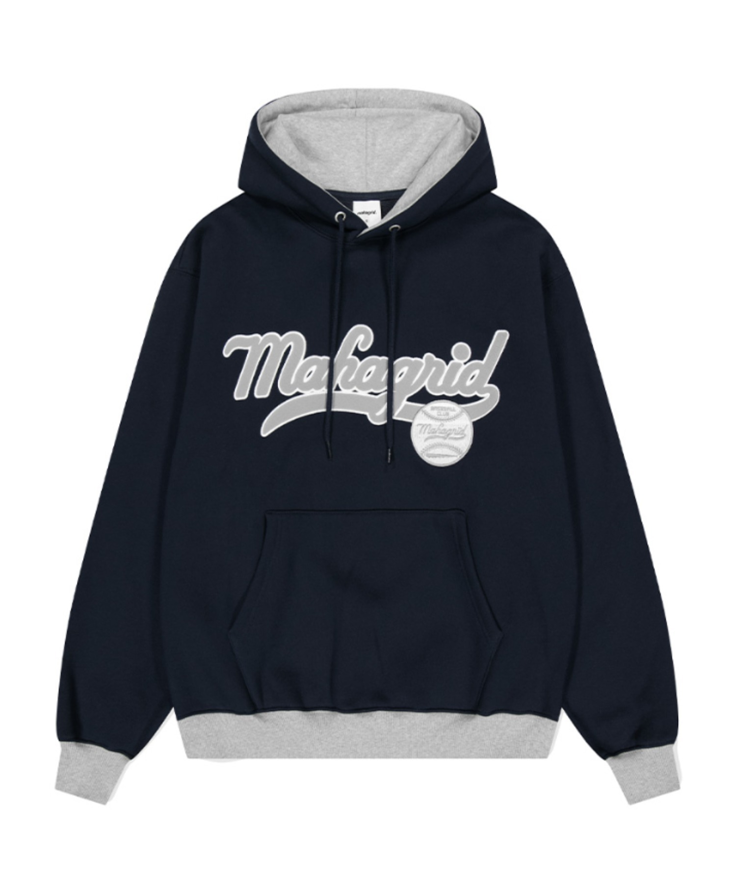 mahagrid signature LOGO HOODIE 黒 Mサイズ