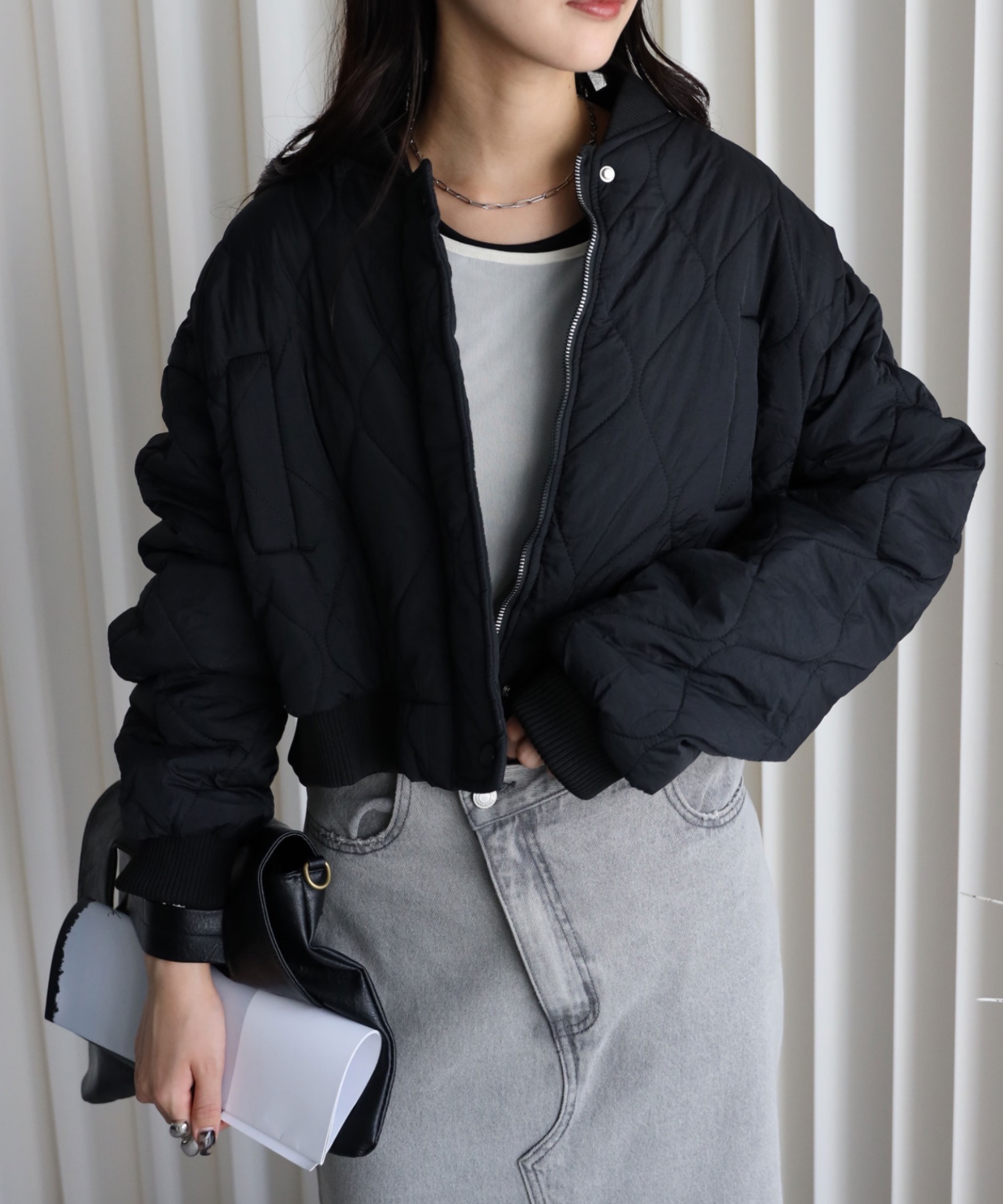 model：164cm  着用サイズ：FREE