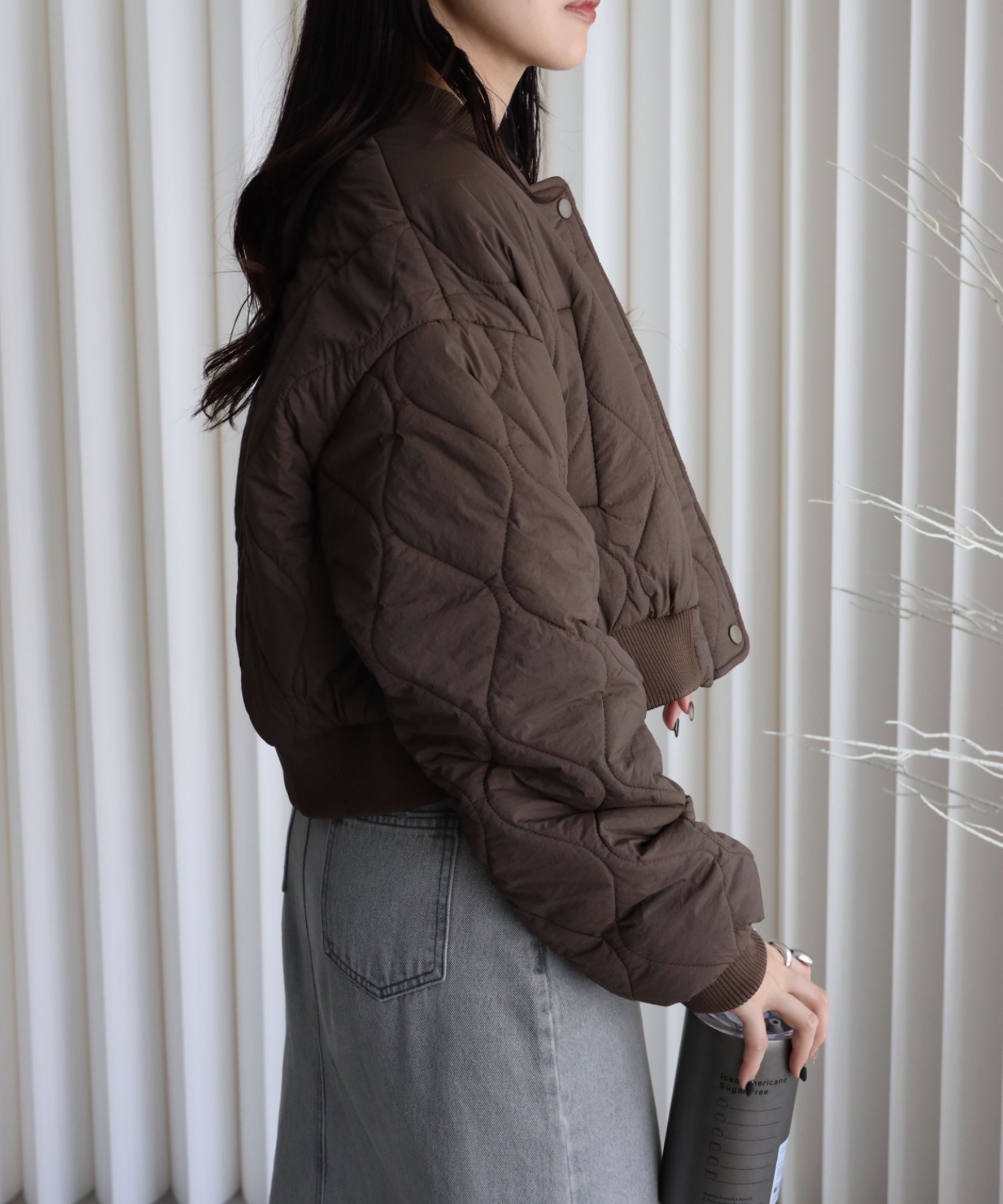 model：164cm  着用サイズ：FREE