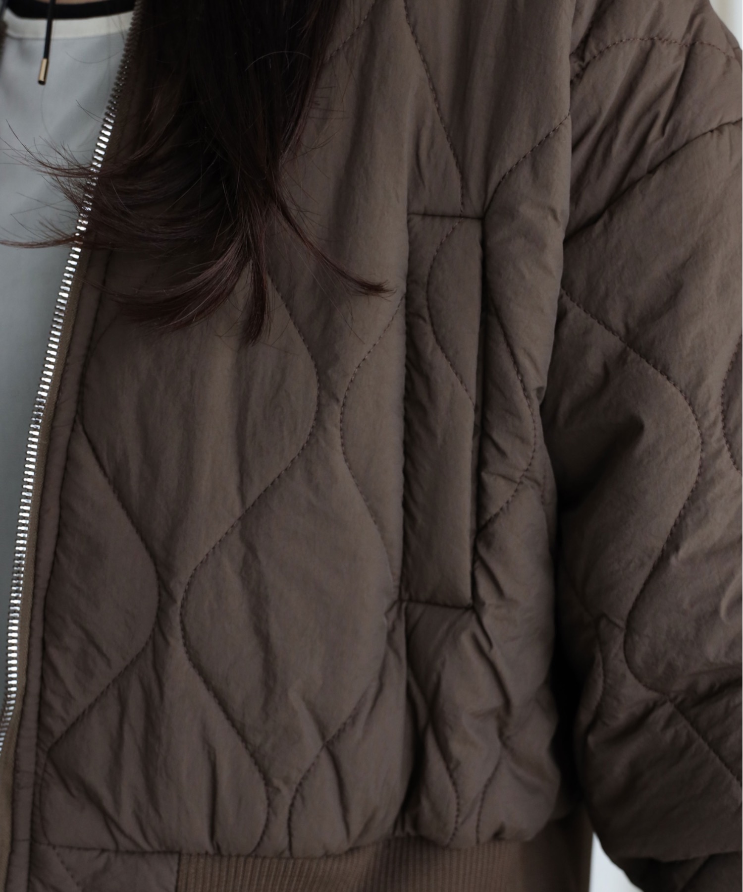 model：164cm  着用サイズ：FREE