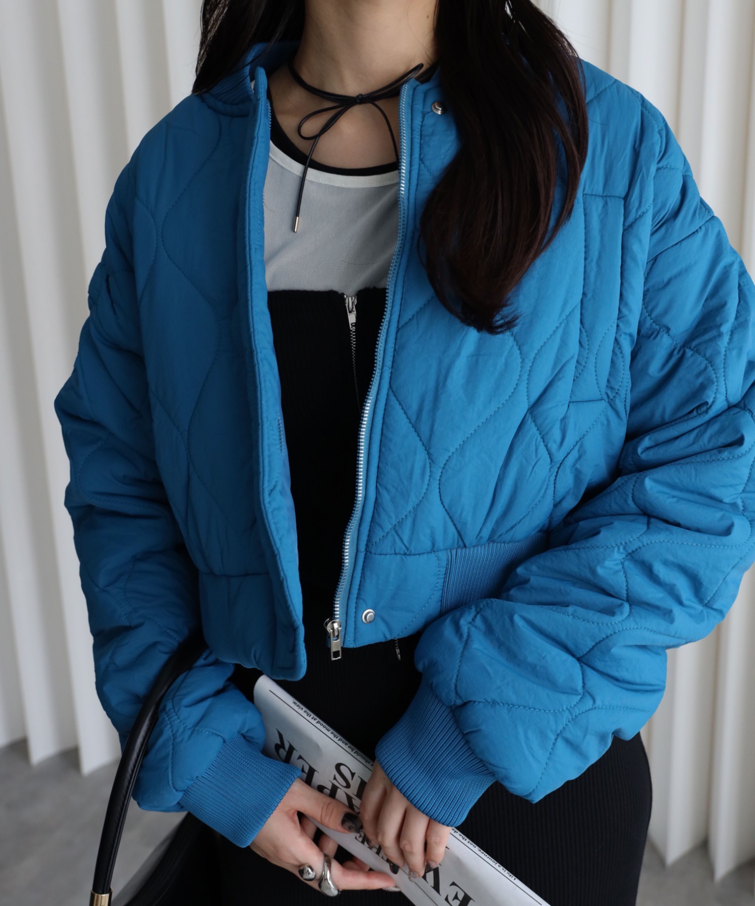 model：164cm  着用サイズ：FREE