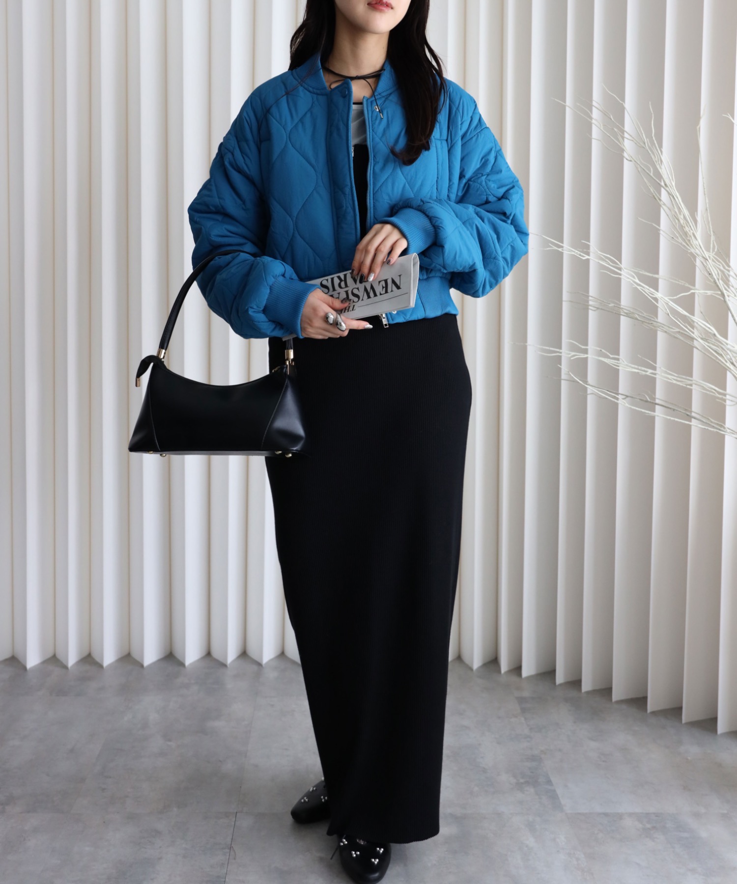 model：164cm  着用サイズ：FREE