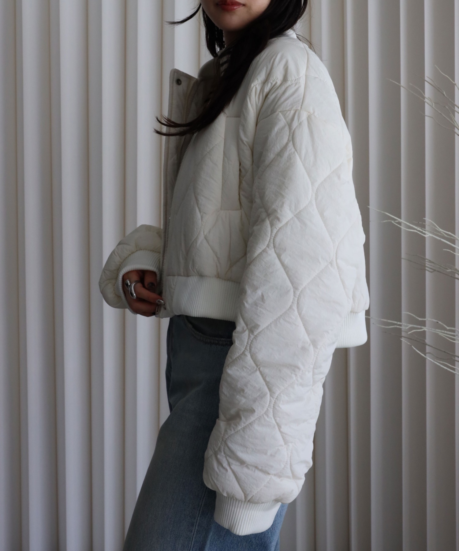 model：164cm  着用サイズ：FREE