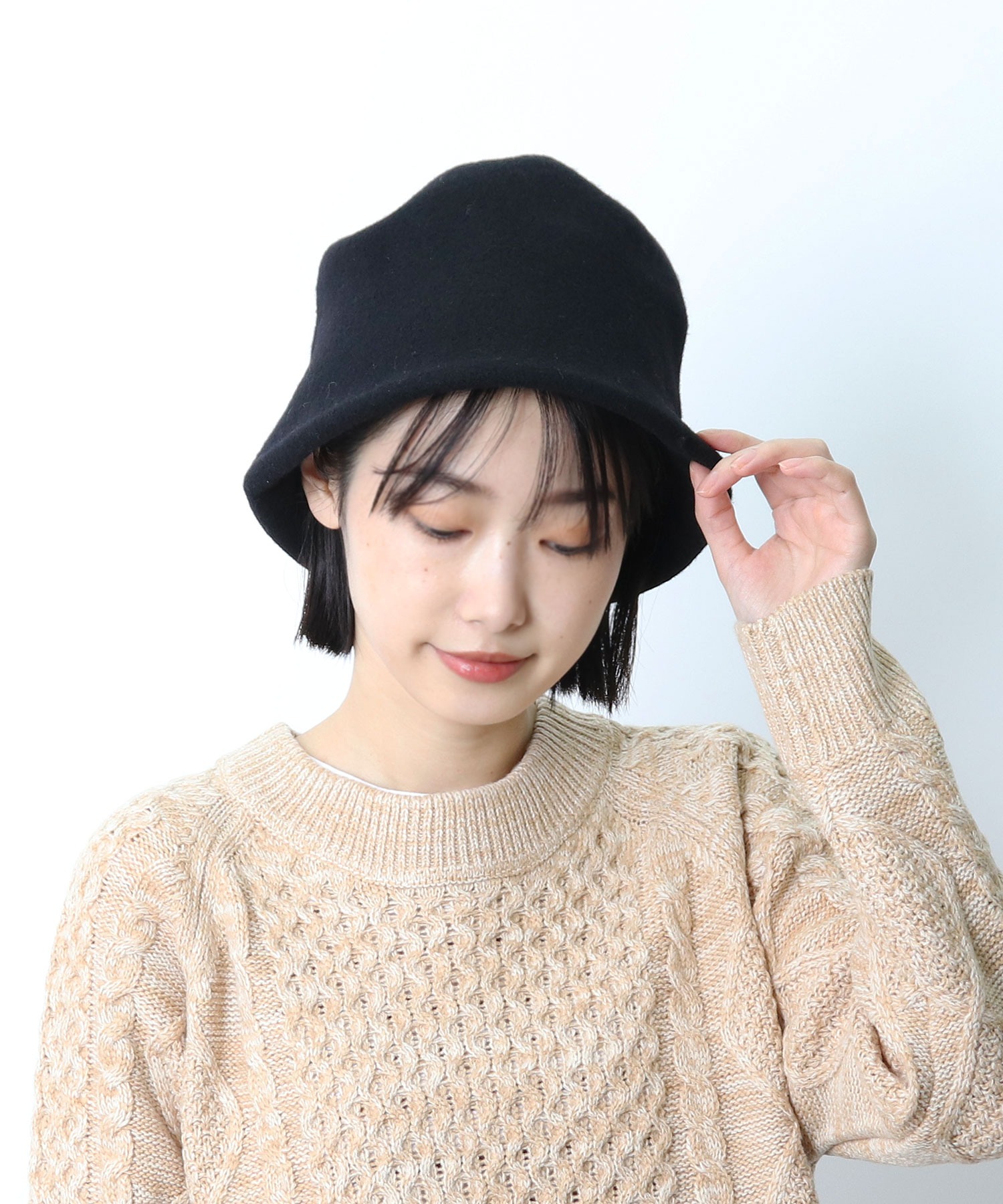 Kopka コプカ Knitting Woollen Hat ニットウールハット Salle De Bal Salle De Bal The Barefoot Online サルデバル ザベアフット オンライン