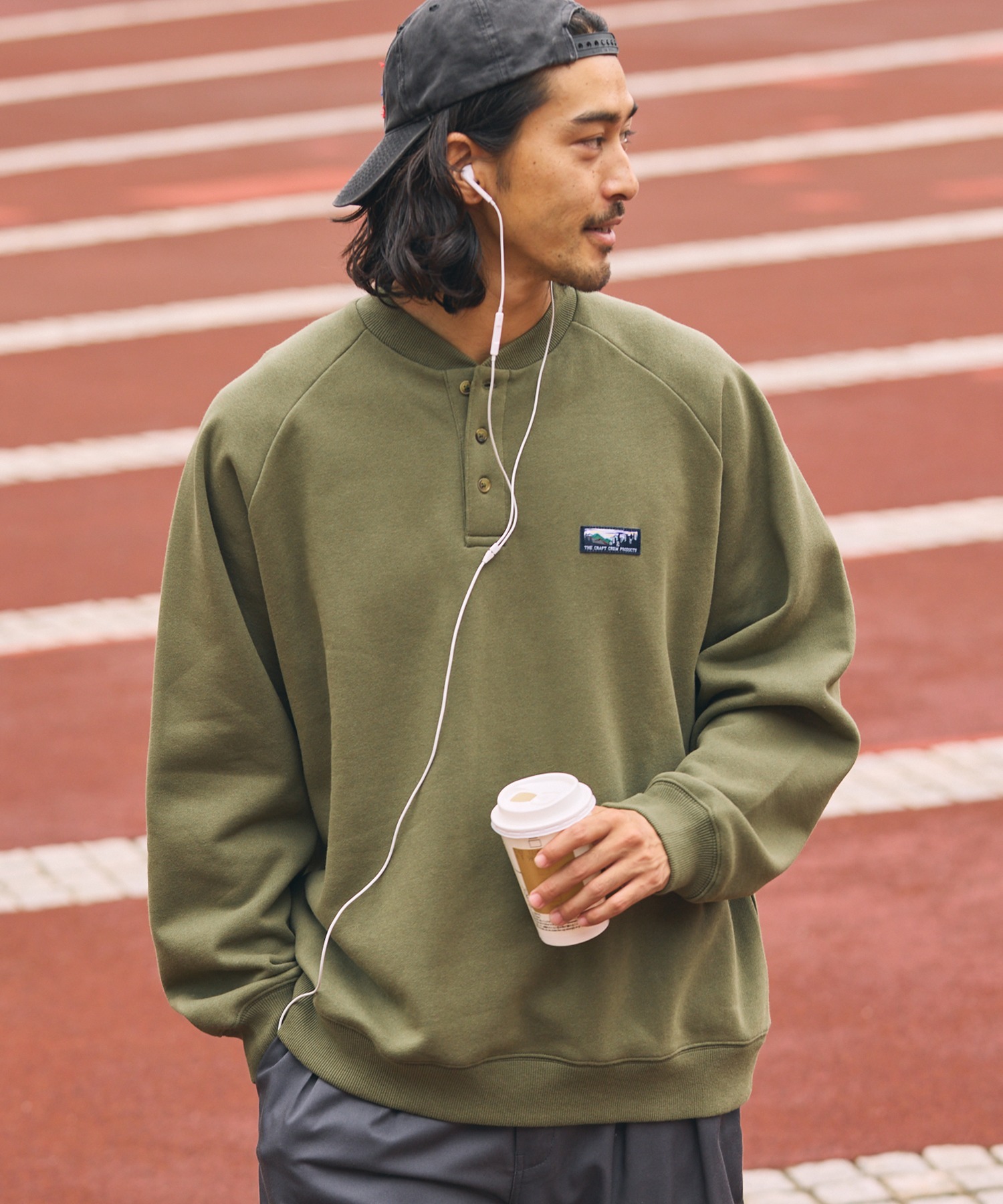 吸水速乾＞USAコットン ヘビーウェイト ビッグシルエット ラグラン