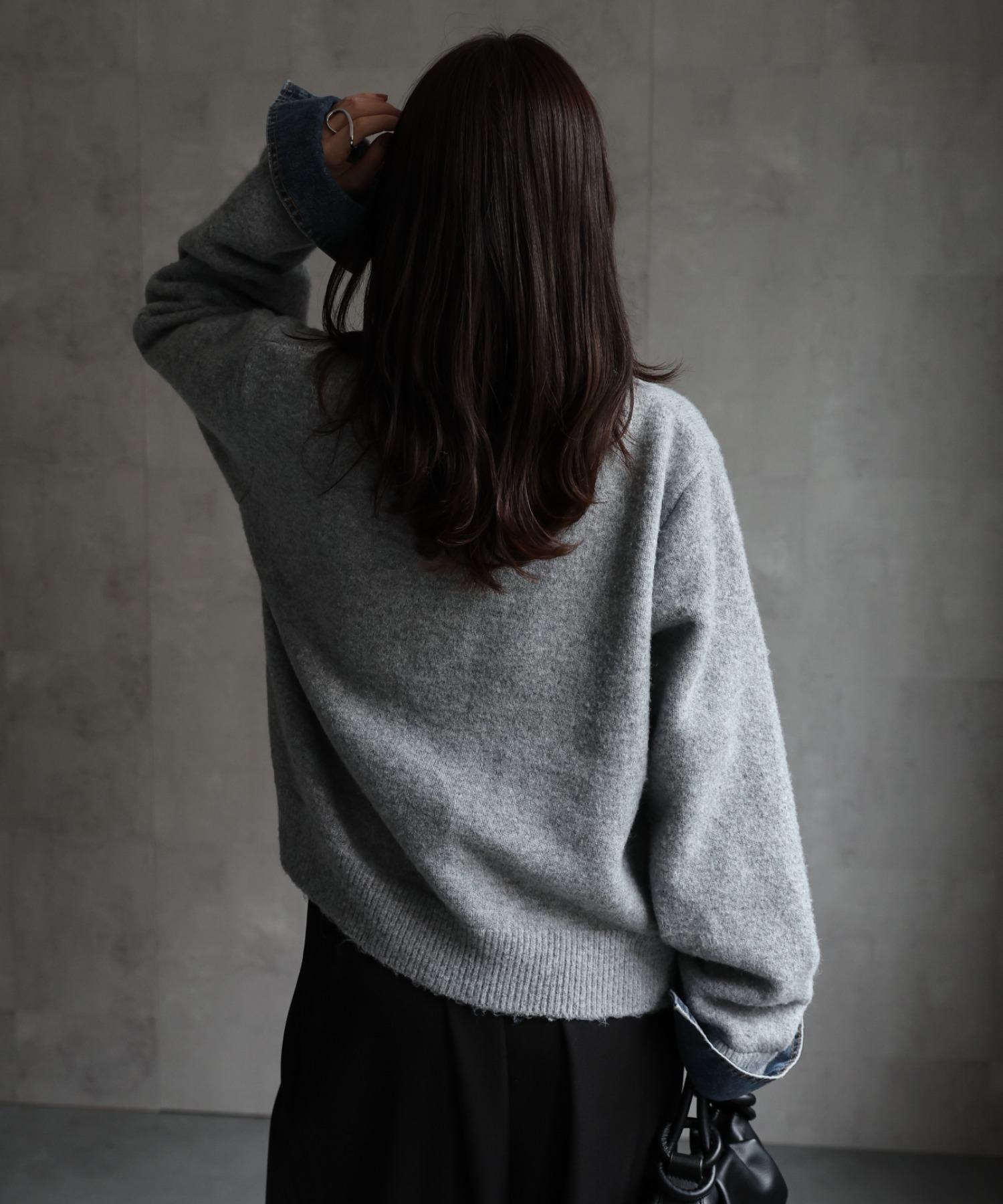 model：156cm 着用サイズ：FREE