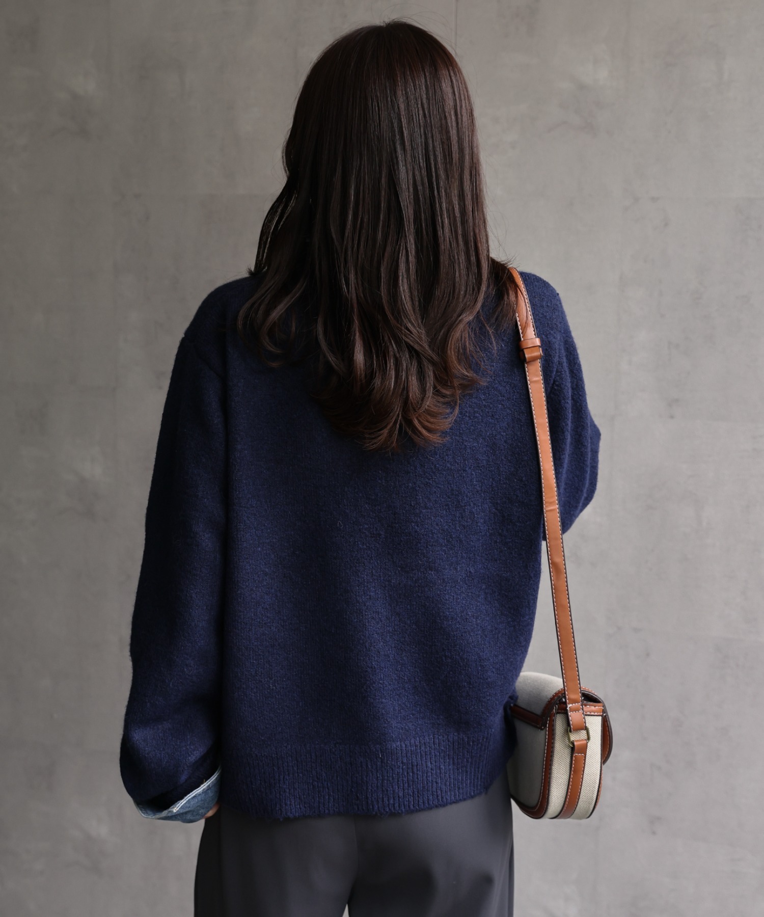 model：156cm 着用サイズ：FREE