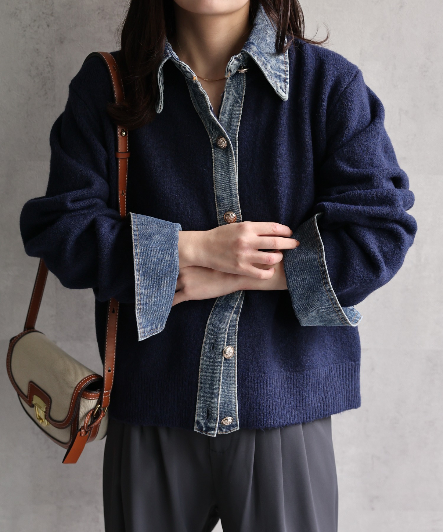 model：156cm 着用サイズ：FREE